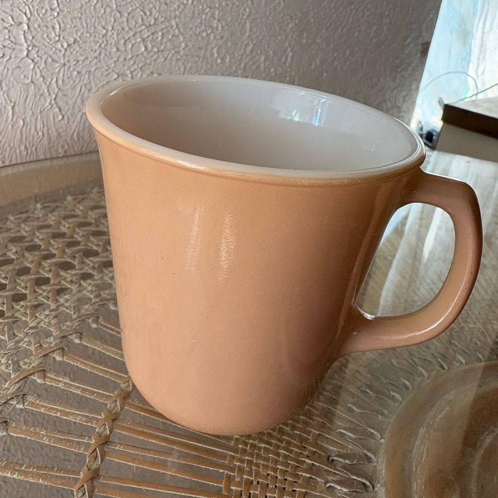Vintage corning ware by corelle milk glass coffee tea cup mug